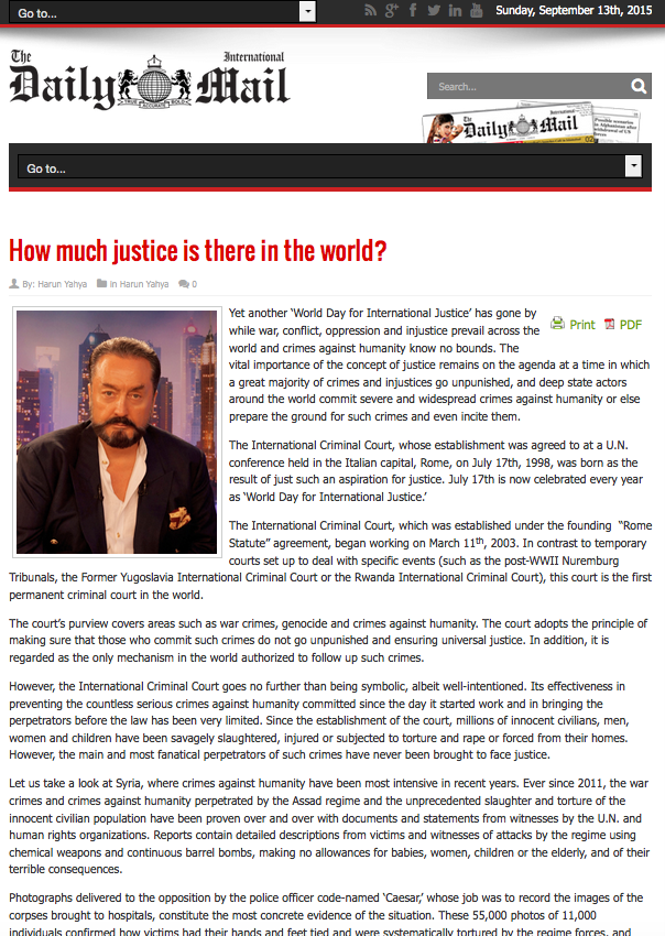 "Dünya Adalet Günü" kutlandı, fakat Dünyada ne kadar adalet var?